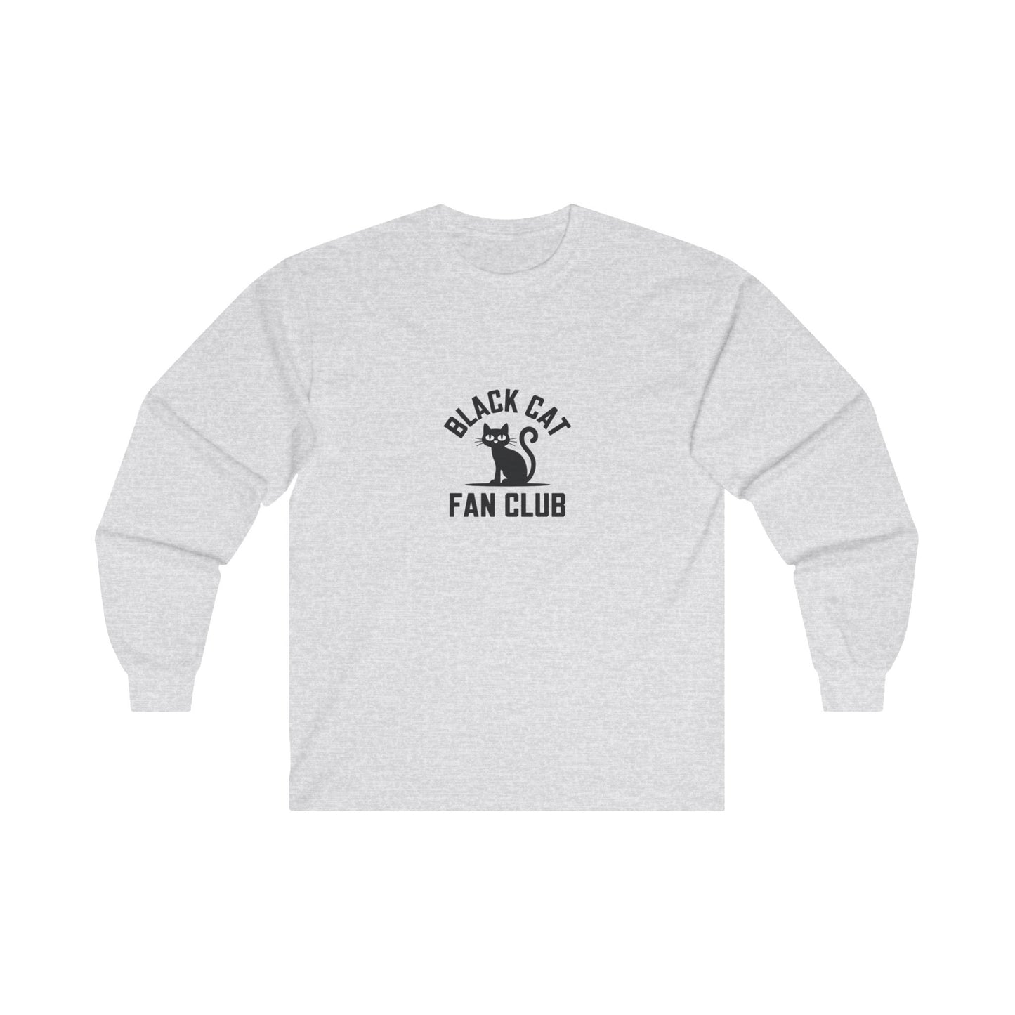 Black Cat Fan Club Adult Long Sleeve T-shirt