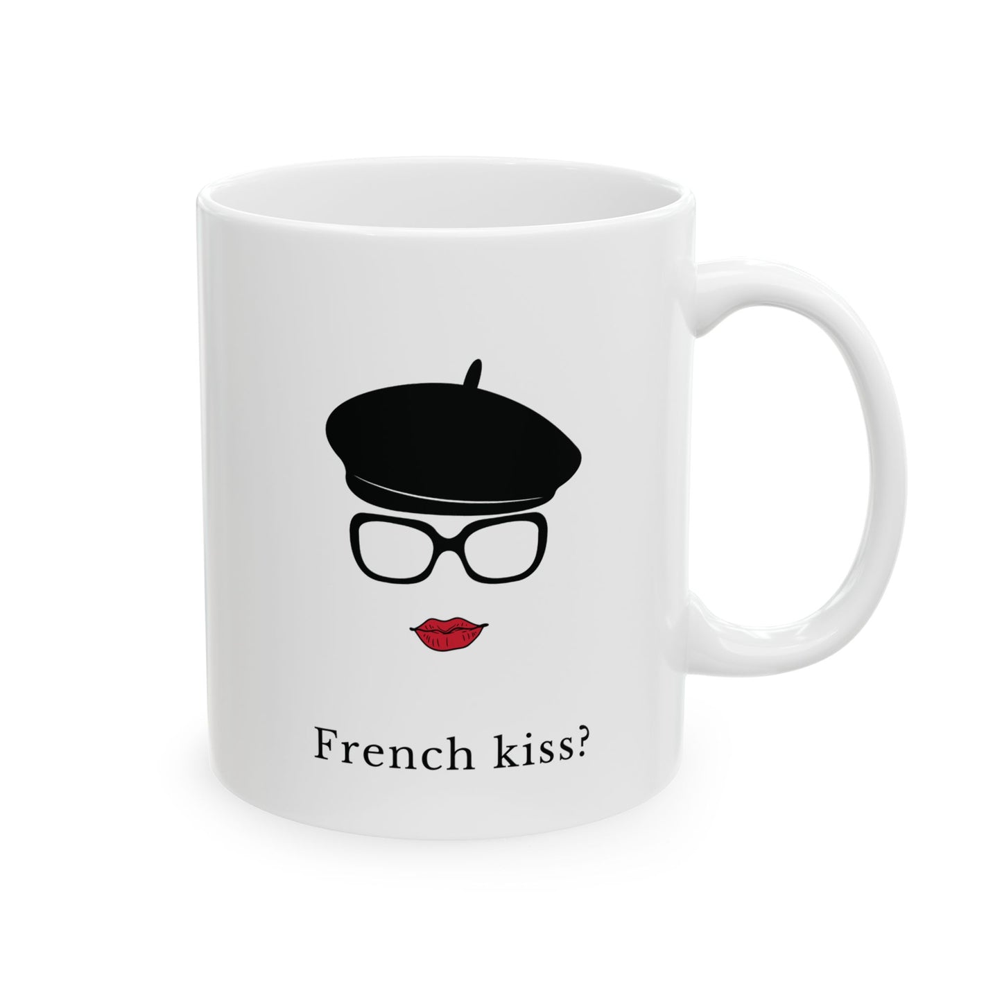Woman French Kiss? Mug