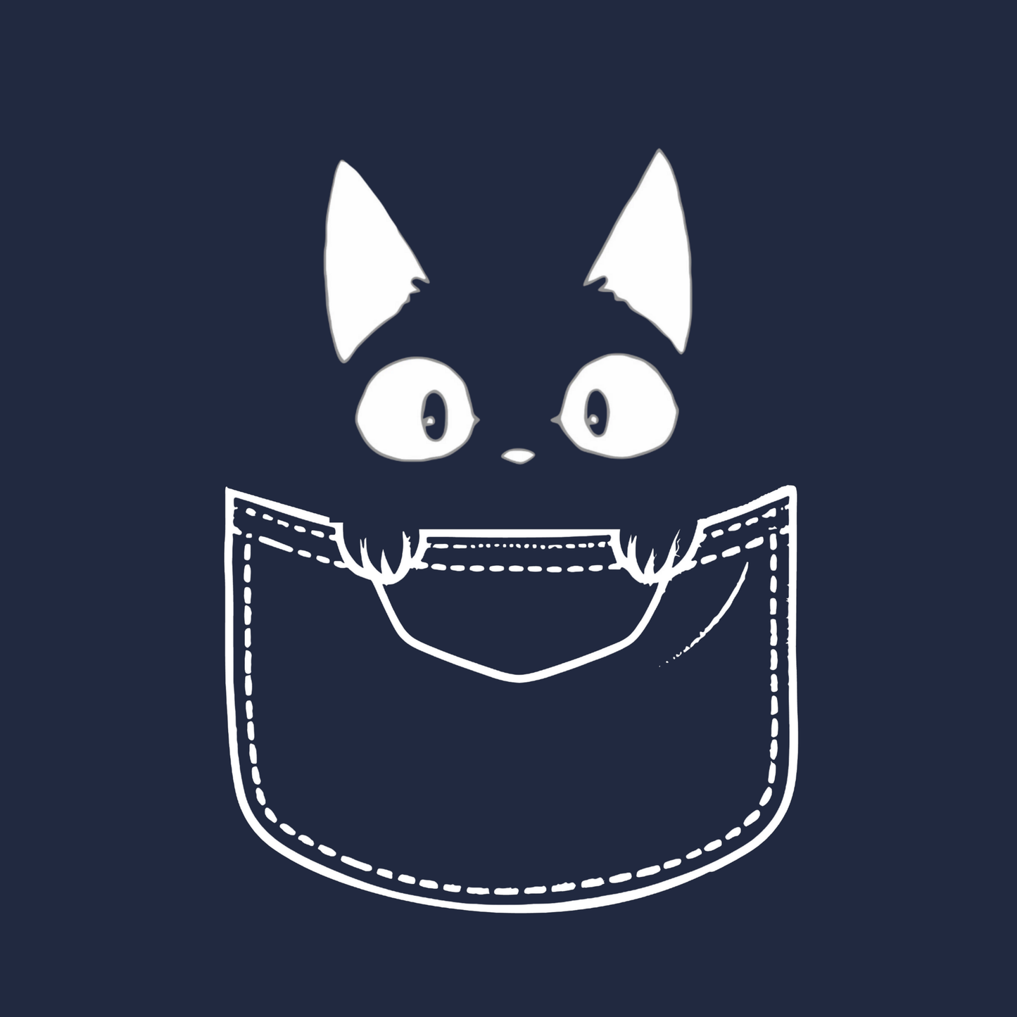 Kitty Pocket Toddler T-shirt