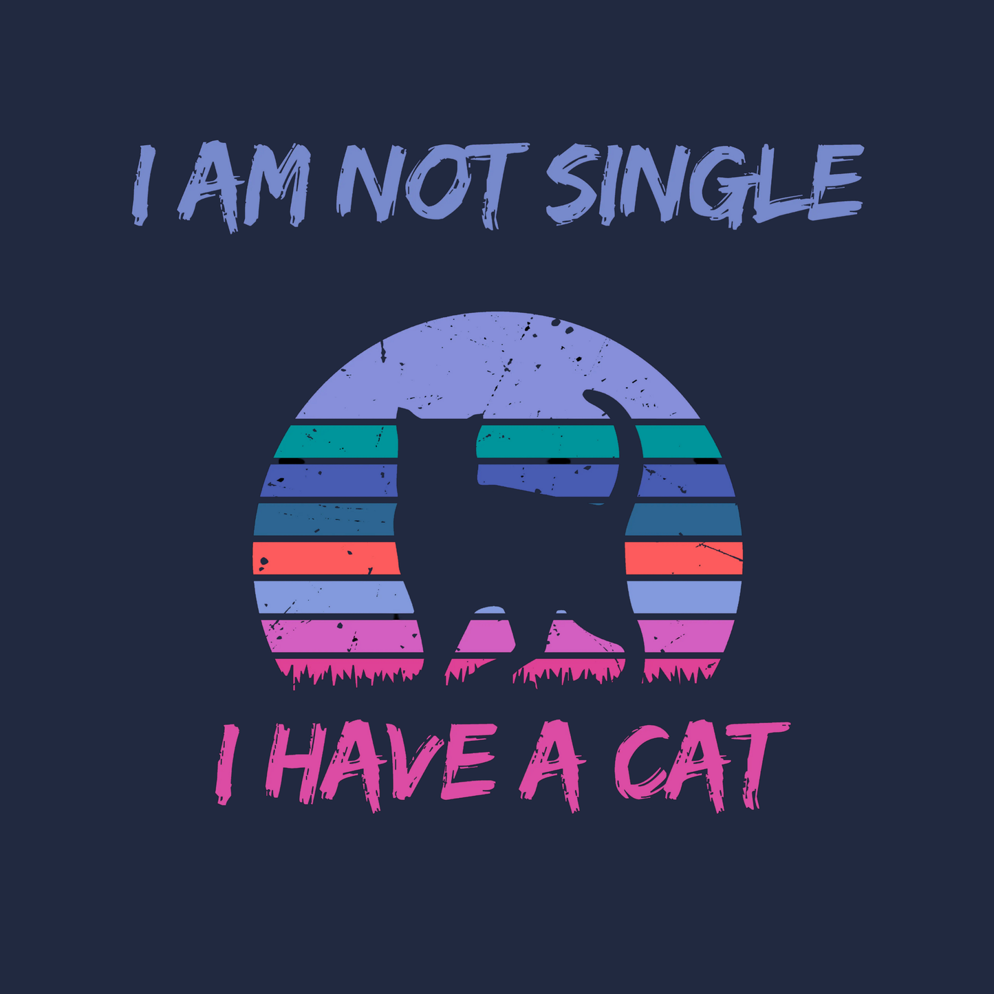 I Am Not Single, I Have a Cat Toddler T-shirt