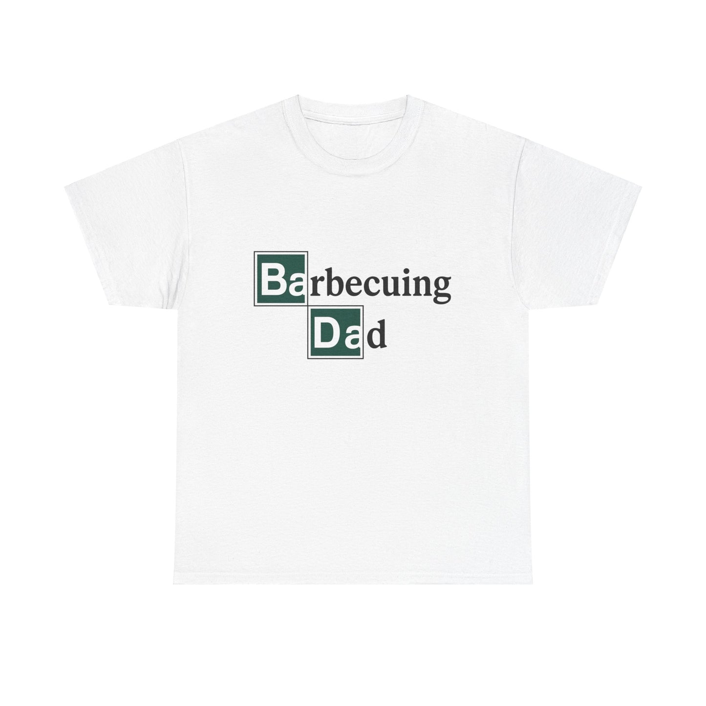 Barbecuing Dad Adult T-shirt