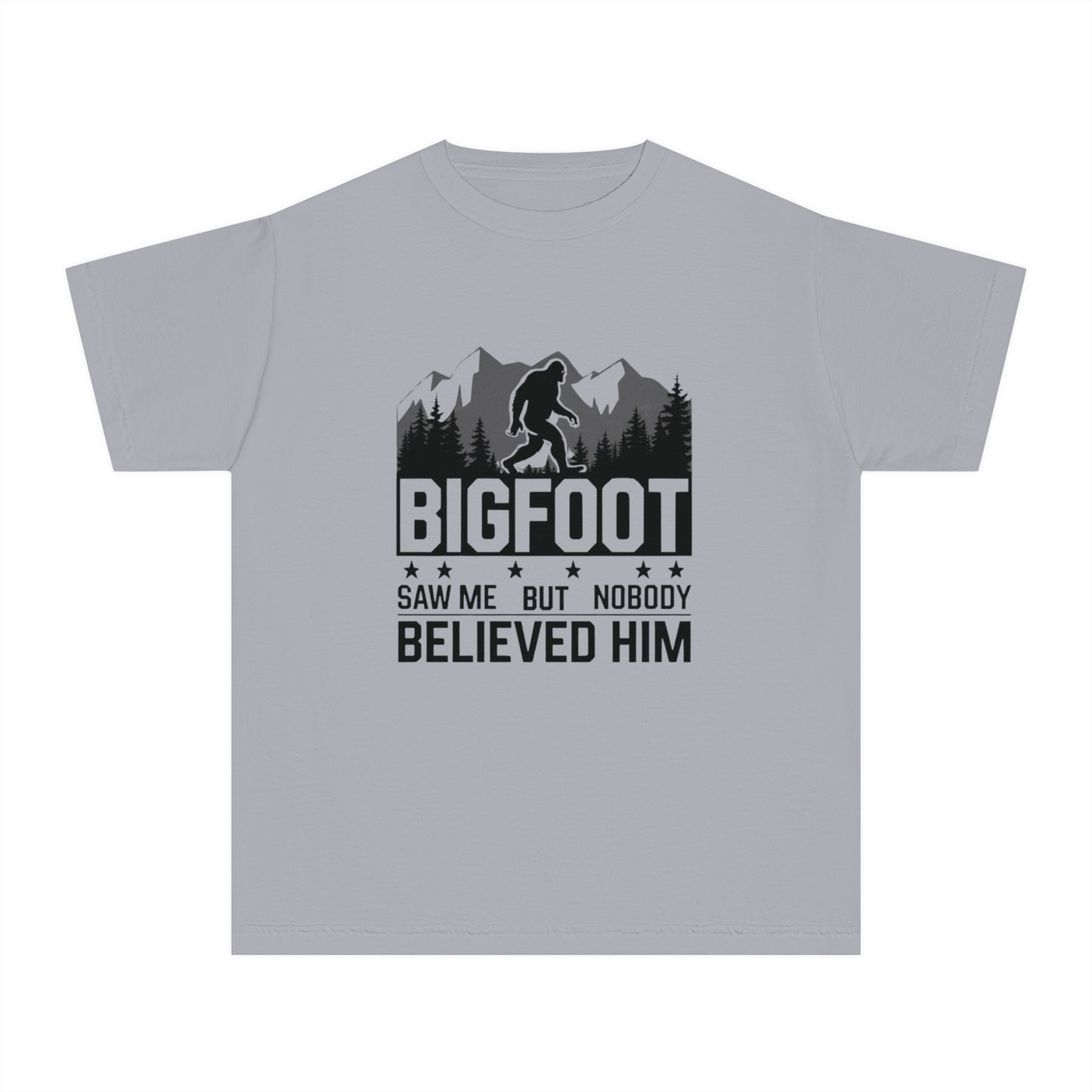 BIGFOOT Saw Me But Nobody Believed Him Kid/Teen T-Shirt
