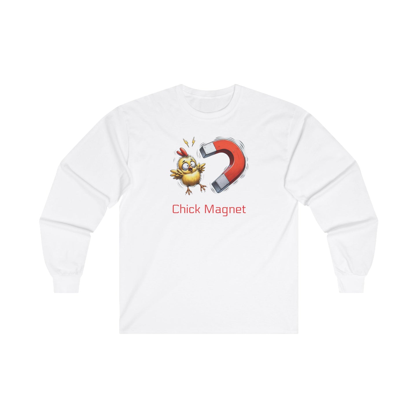 Chick Magnet Adult Long Sleeve T-shirt