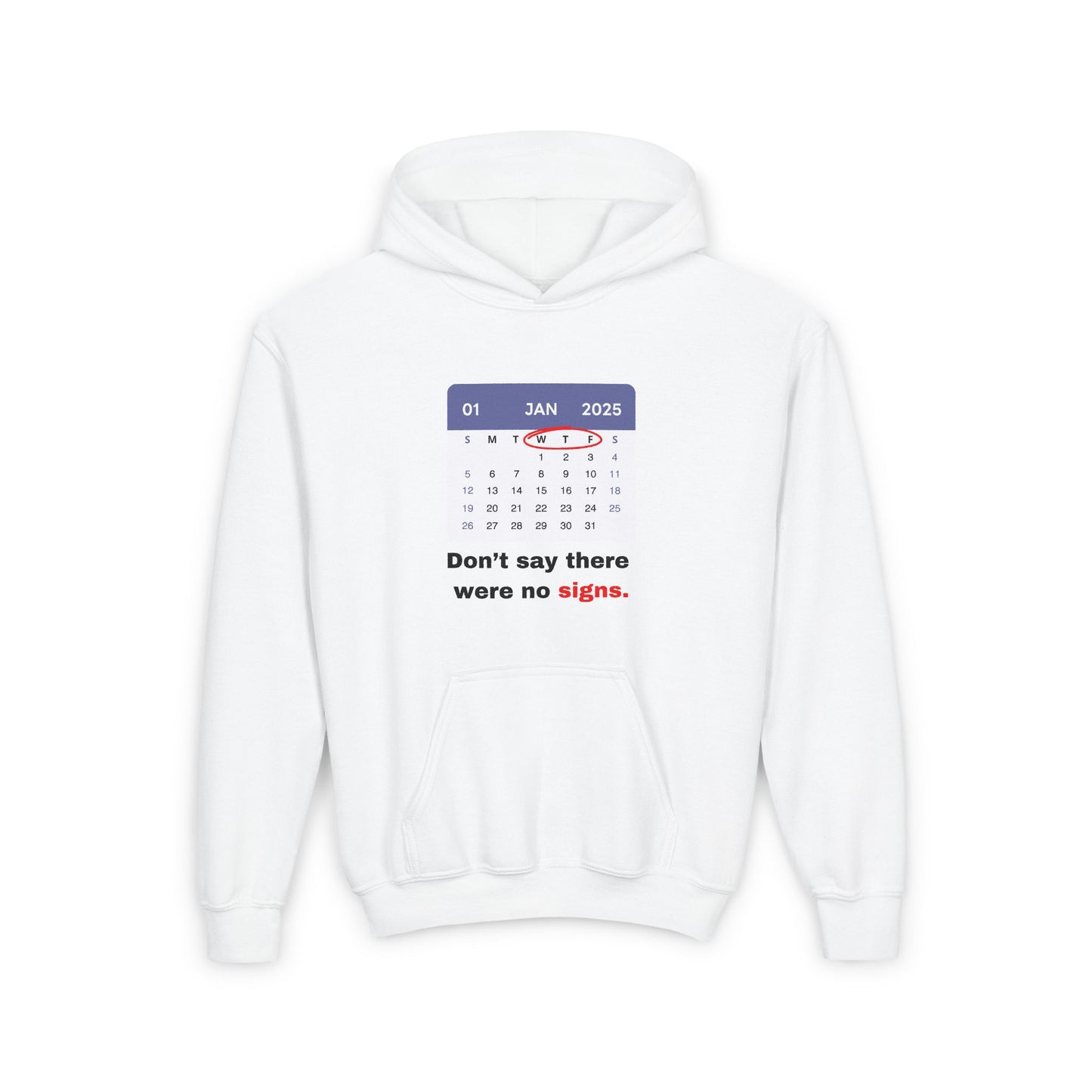 2025 WTF Kids/Teen Hoodie