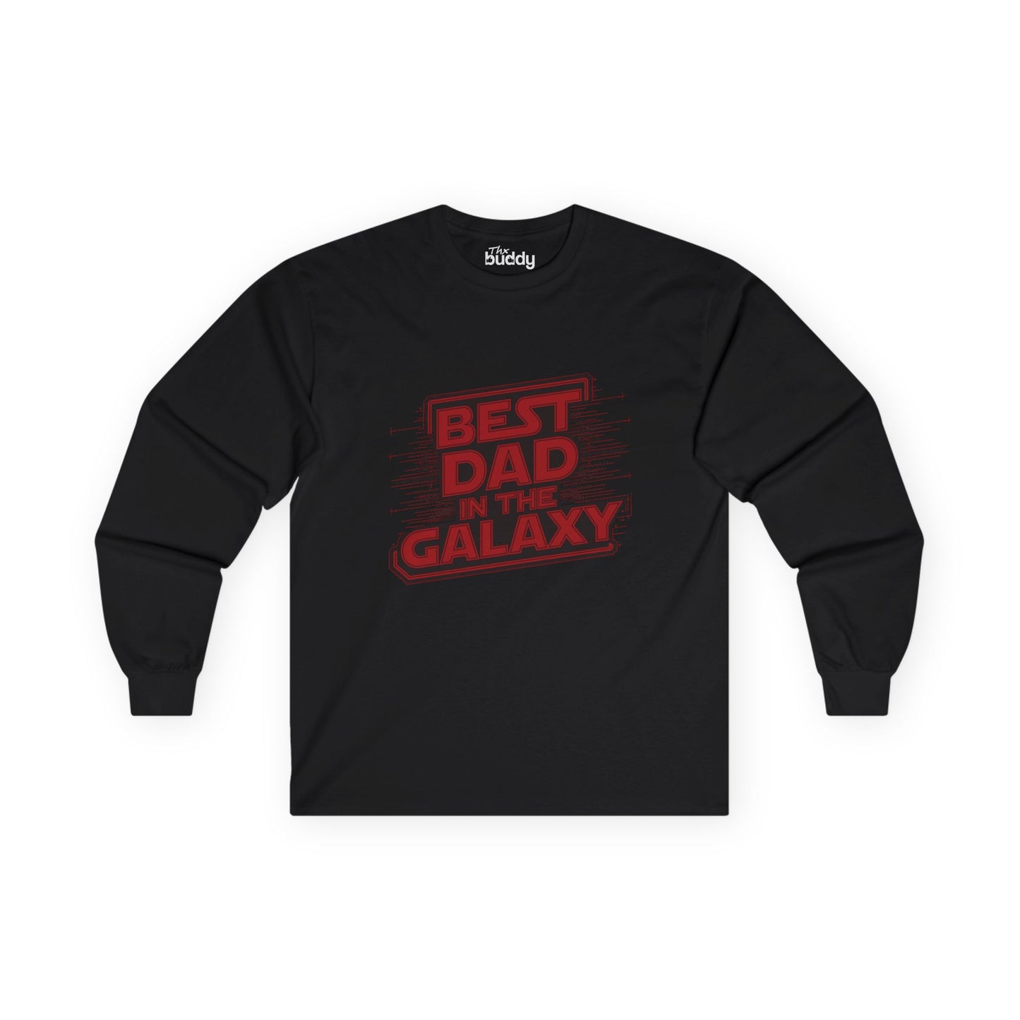 Best Dad In The Galaxy Adult Long Sleeve T-shirt