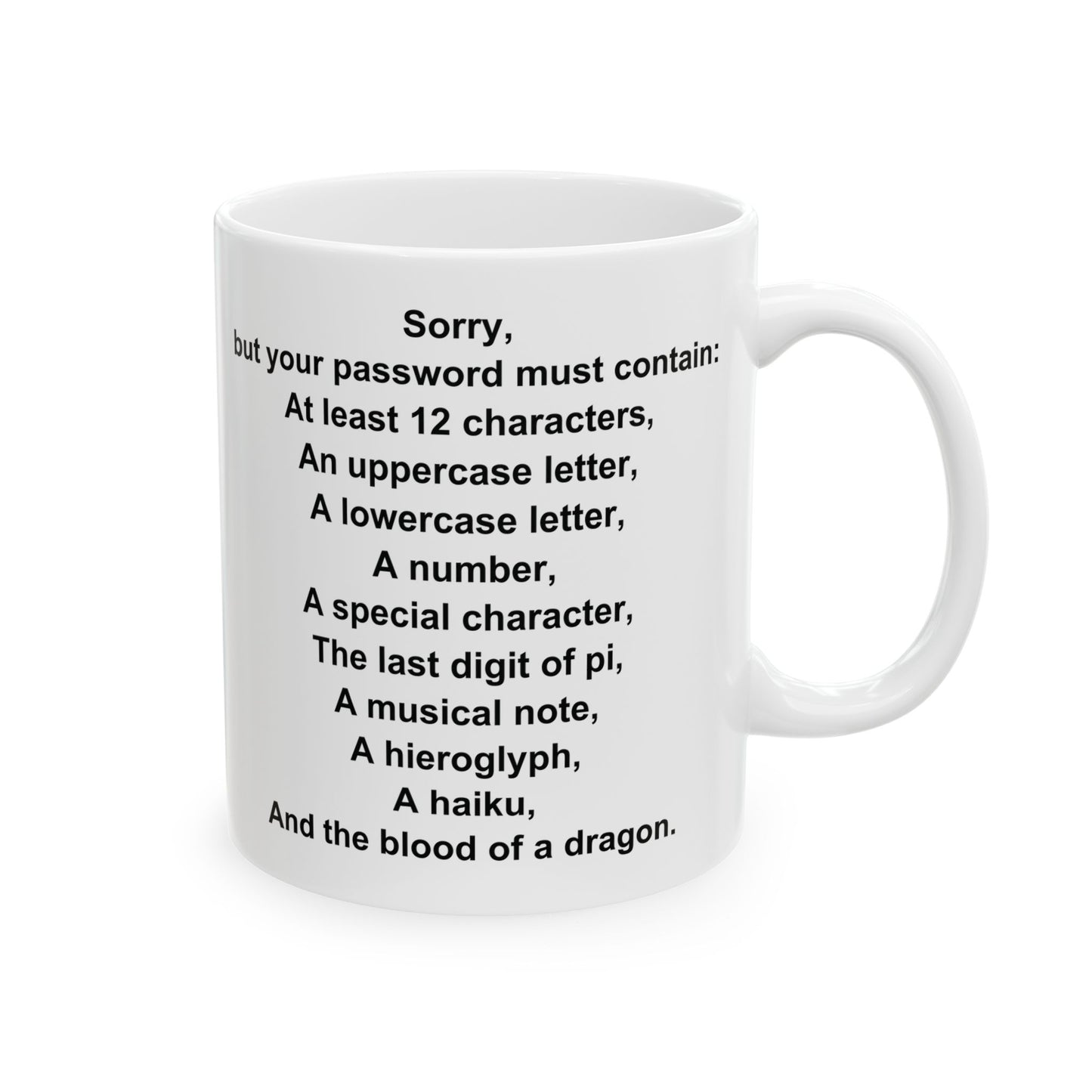 Password Quest Mug