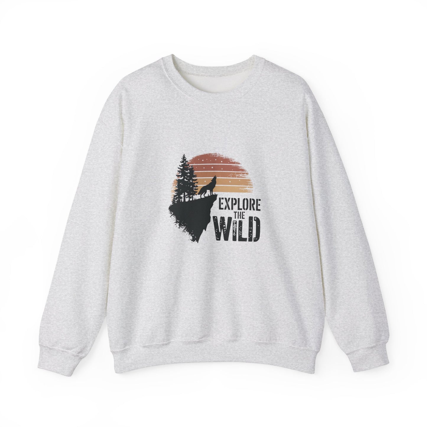 Explore The Wild Adult Sweatshirt