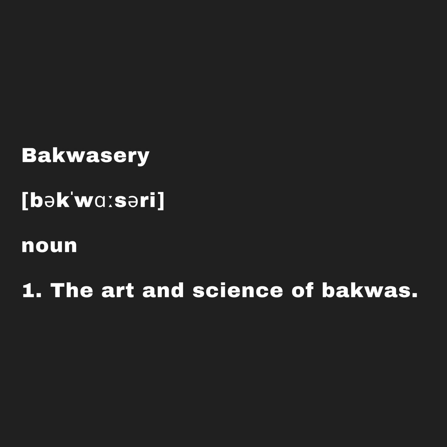 Bakwasery Women's T-shirt