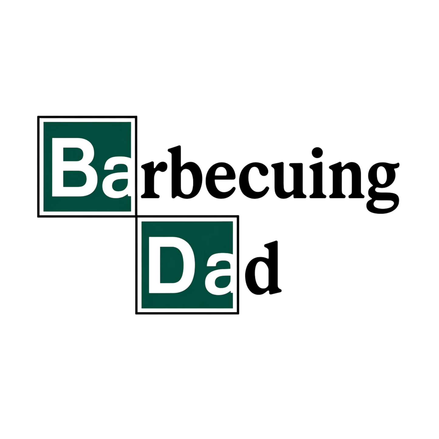 Barbecuing Dad Men's T-shirt