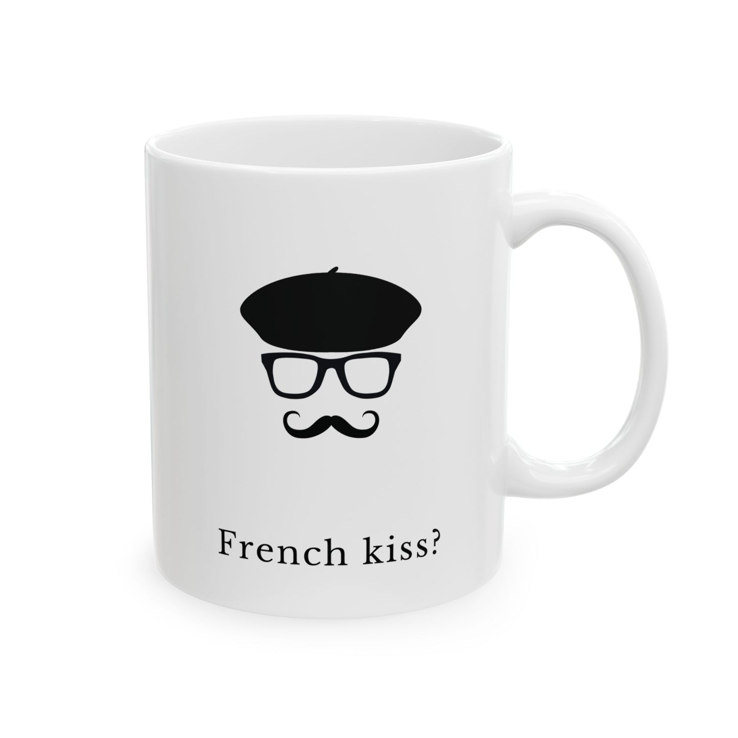 Man French Kiss? Mug
