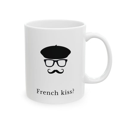 Man French Kiss? Mug