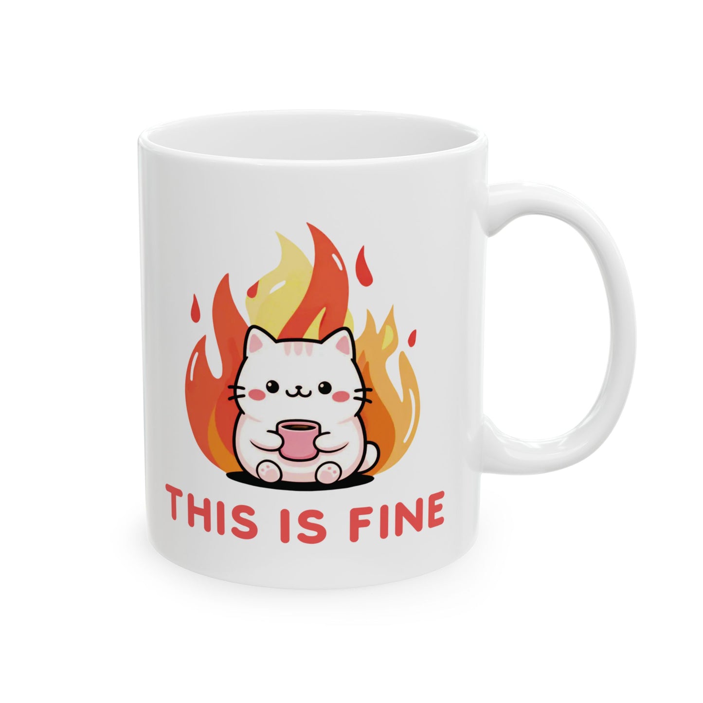 This Is Fine Mug