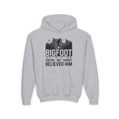BIGFOOT Saw Me But Nobody Believed Him Kids/Teen Hoodie