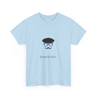 Man French Kiss? Adult T-shirt
