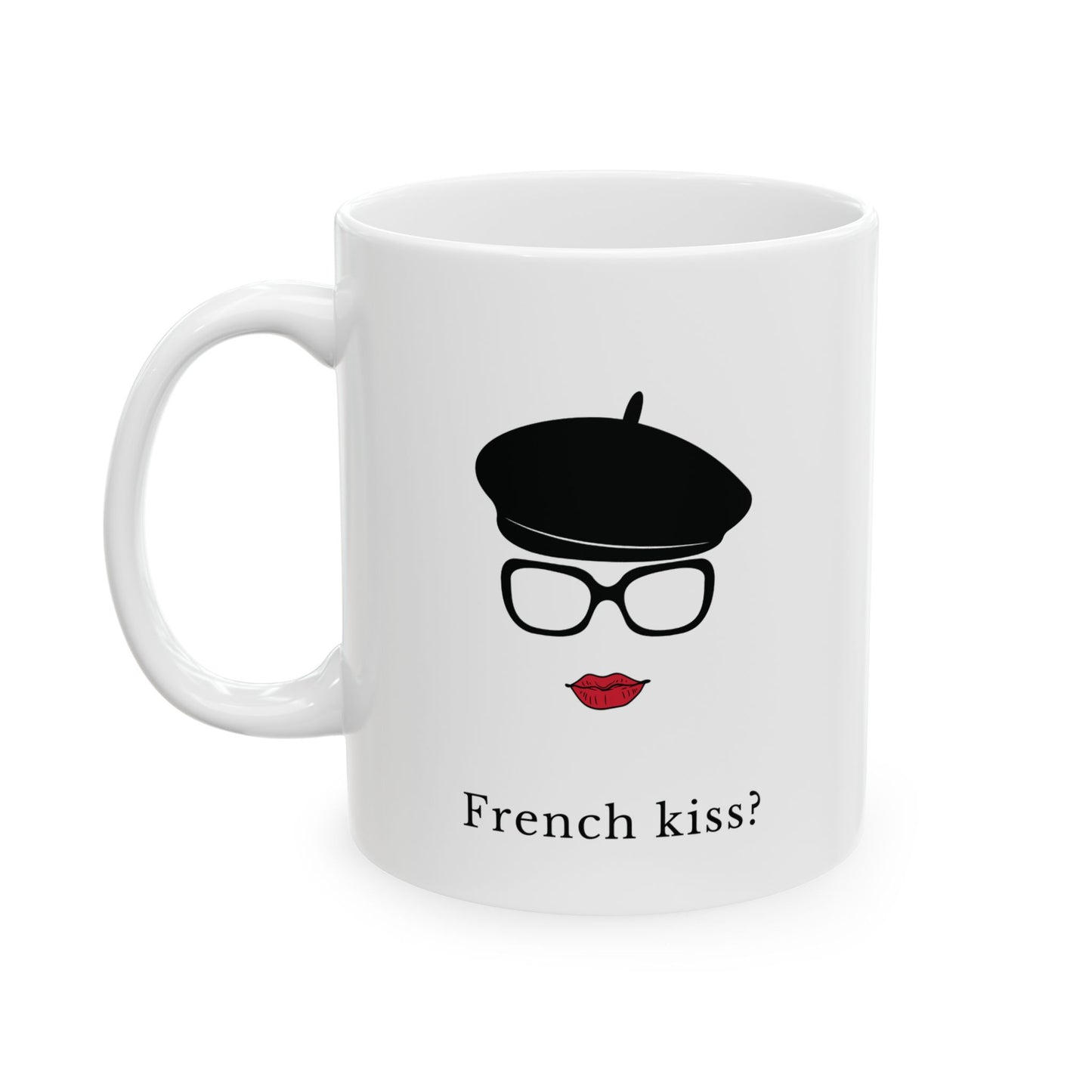 Woman French Kiss? Mug