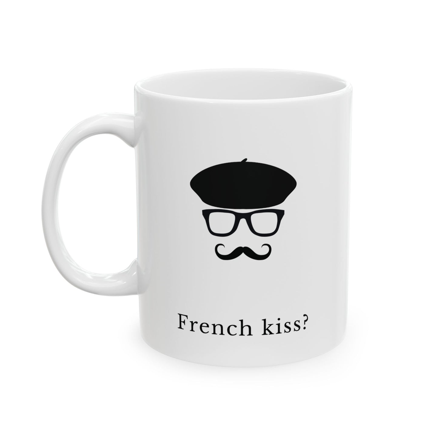 Man French Kiss? Mug