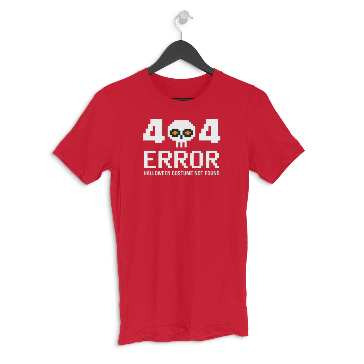 Error 404: Halloween Costume Not Found Men's Graphic T-shirt - Red