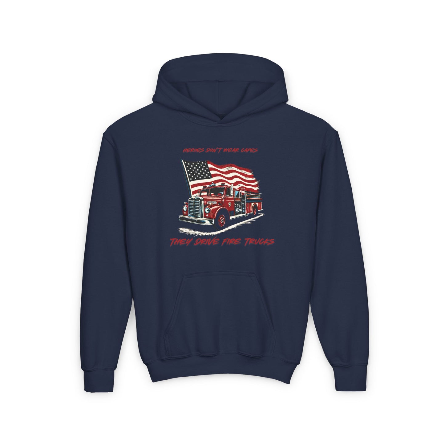 Firemen Pride Kids/Teen Hoodie