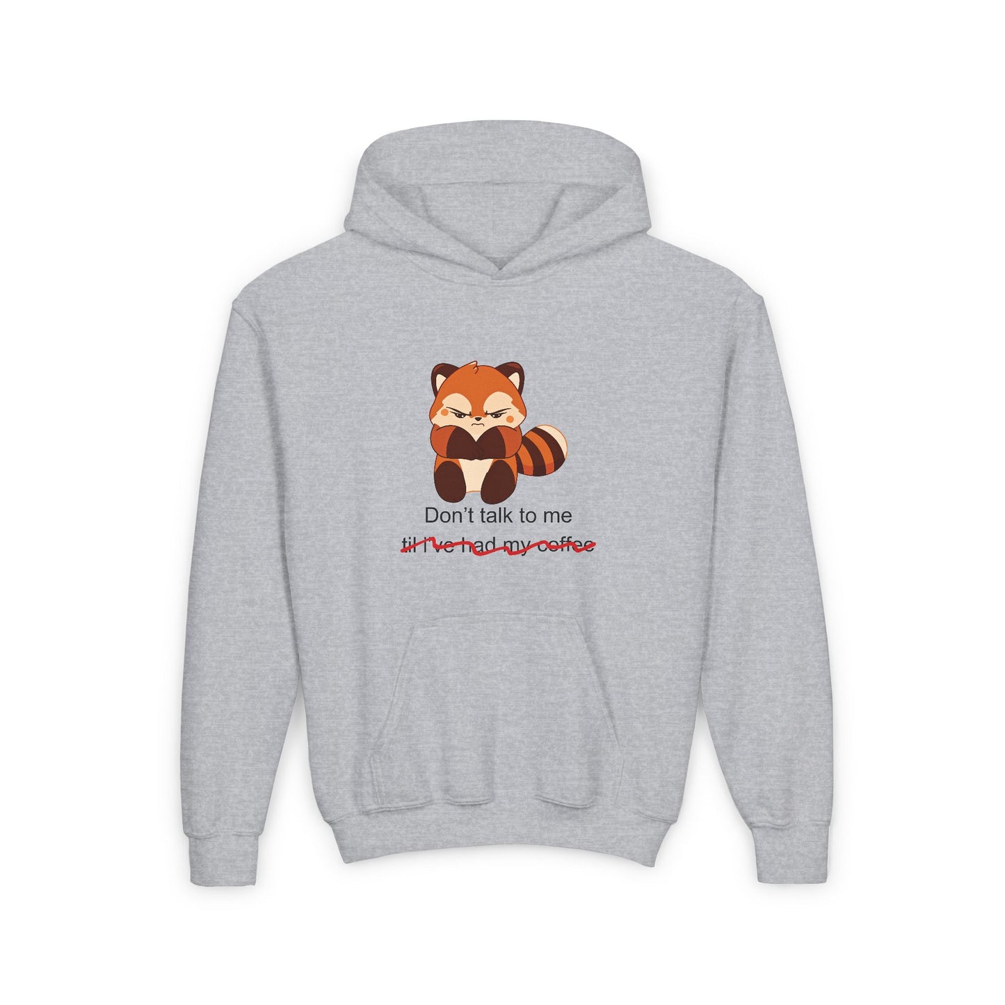 Don't Talk to Me Kids/Teen Hoodie