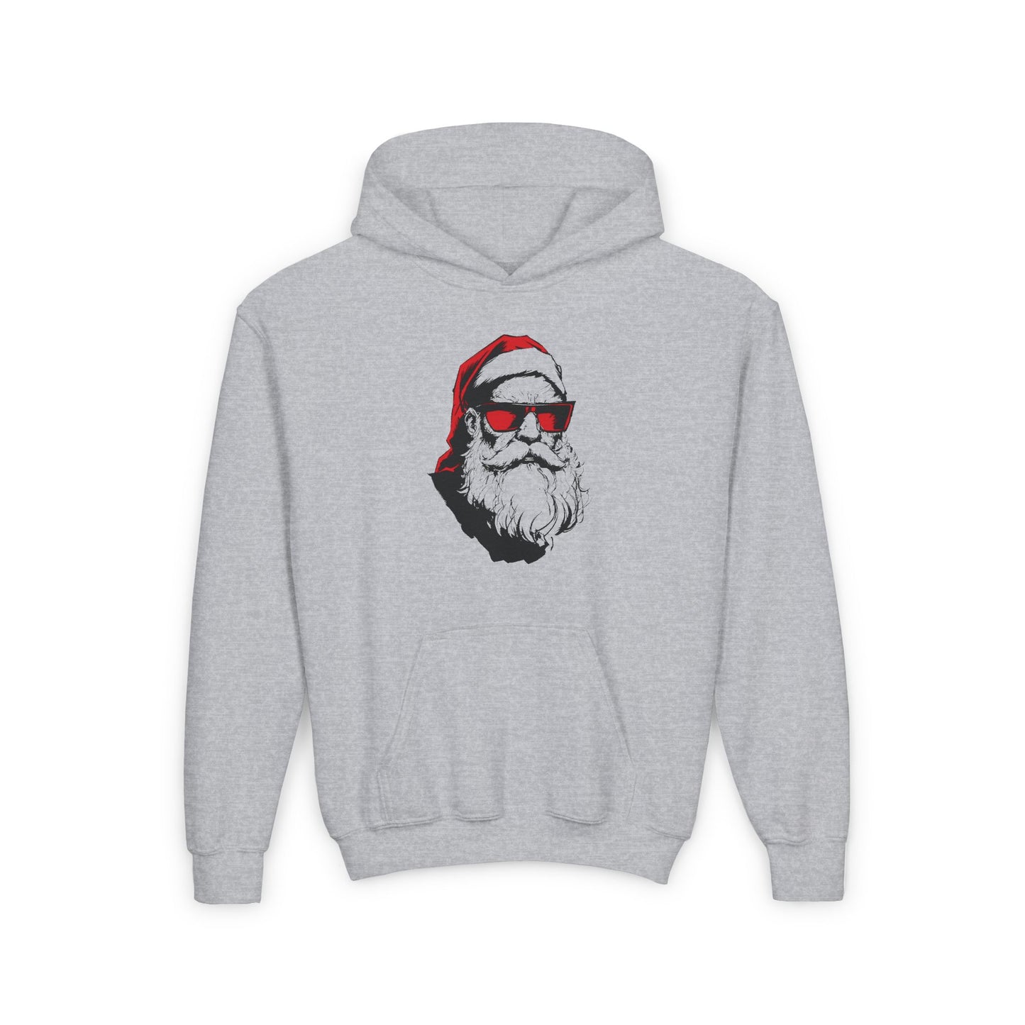 Badass Santa Kids/Teen Hoodie