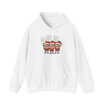 Christmas Elves On Strike Adult Hoodie
