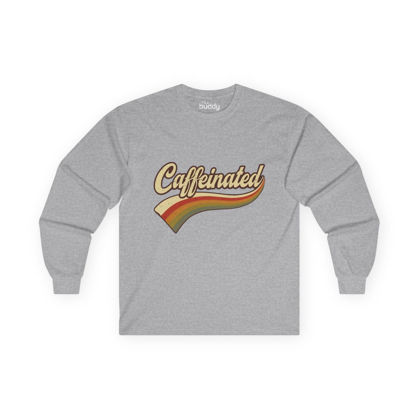 Caffeinated Adult Long Sleeve T-shirt