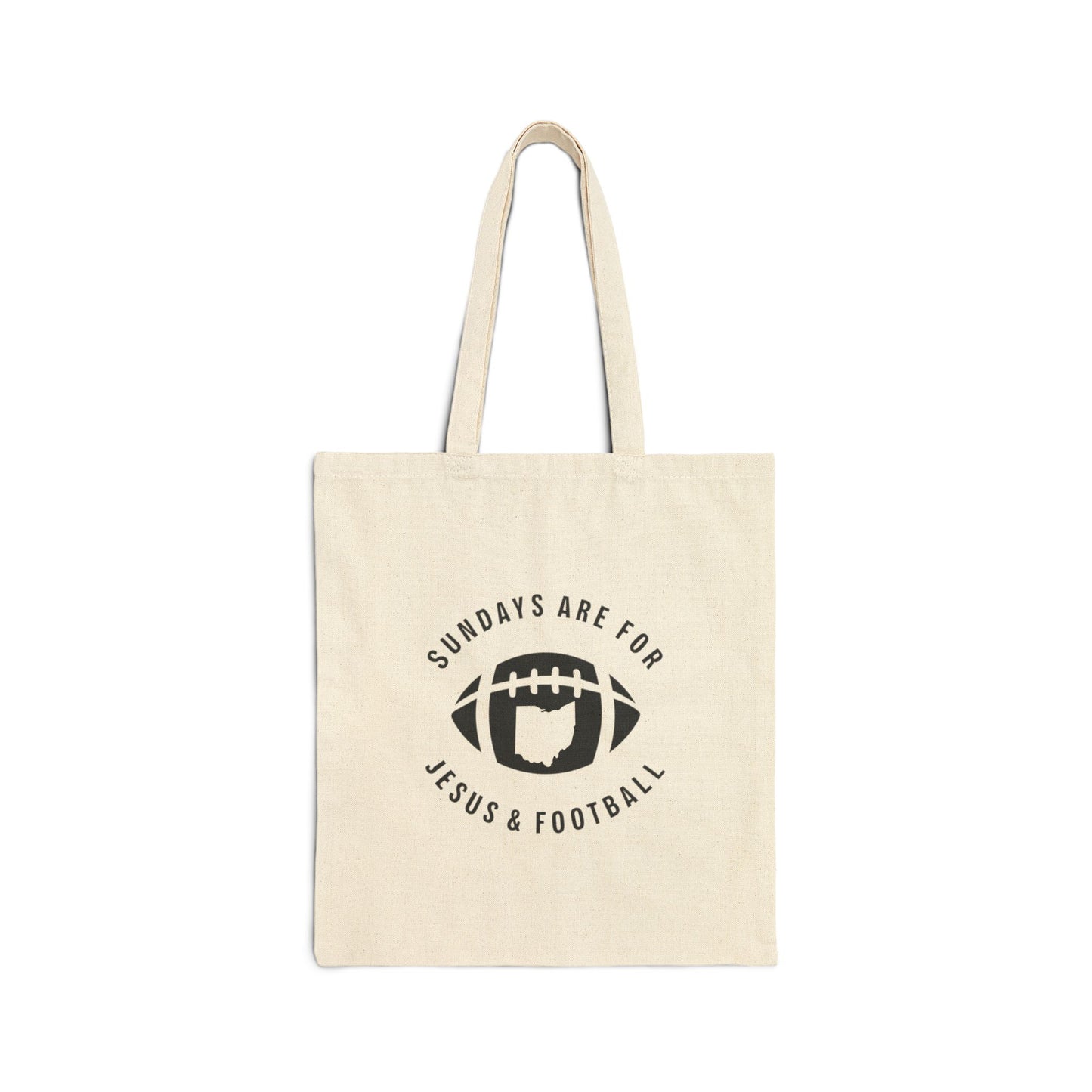 Sundays Are For Jesus And Football Ohio Bag