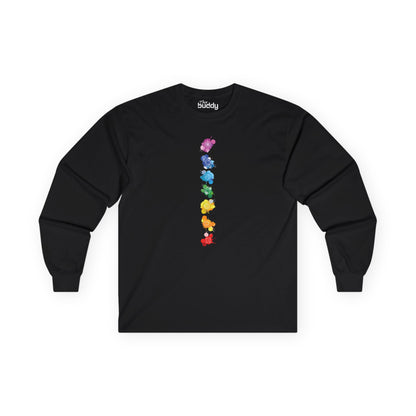 7 Chrakras Adult Long Sleeve T-shirt
