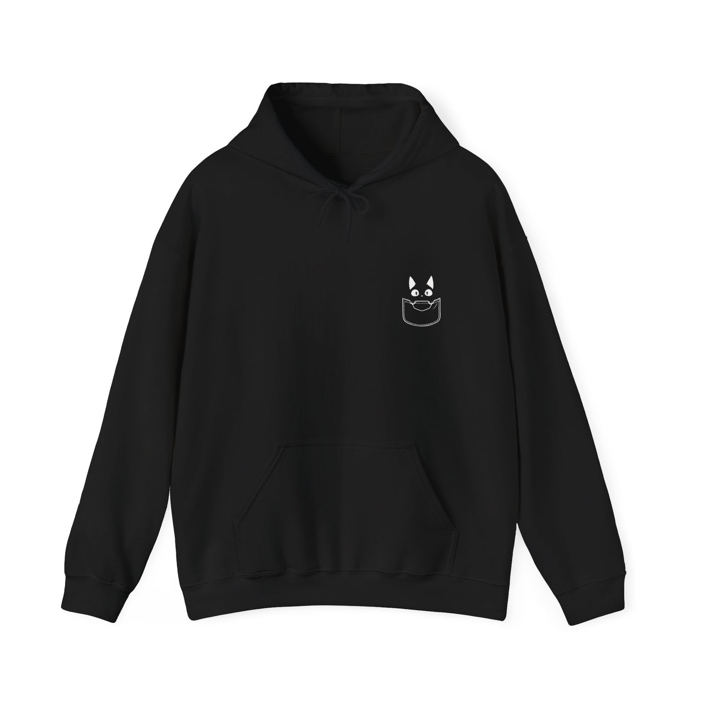 Kitty Pocket Adult Hoodie
