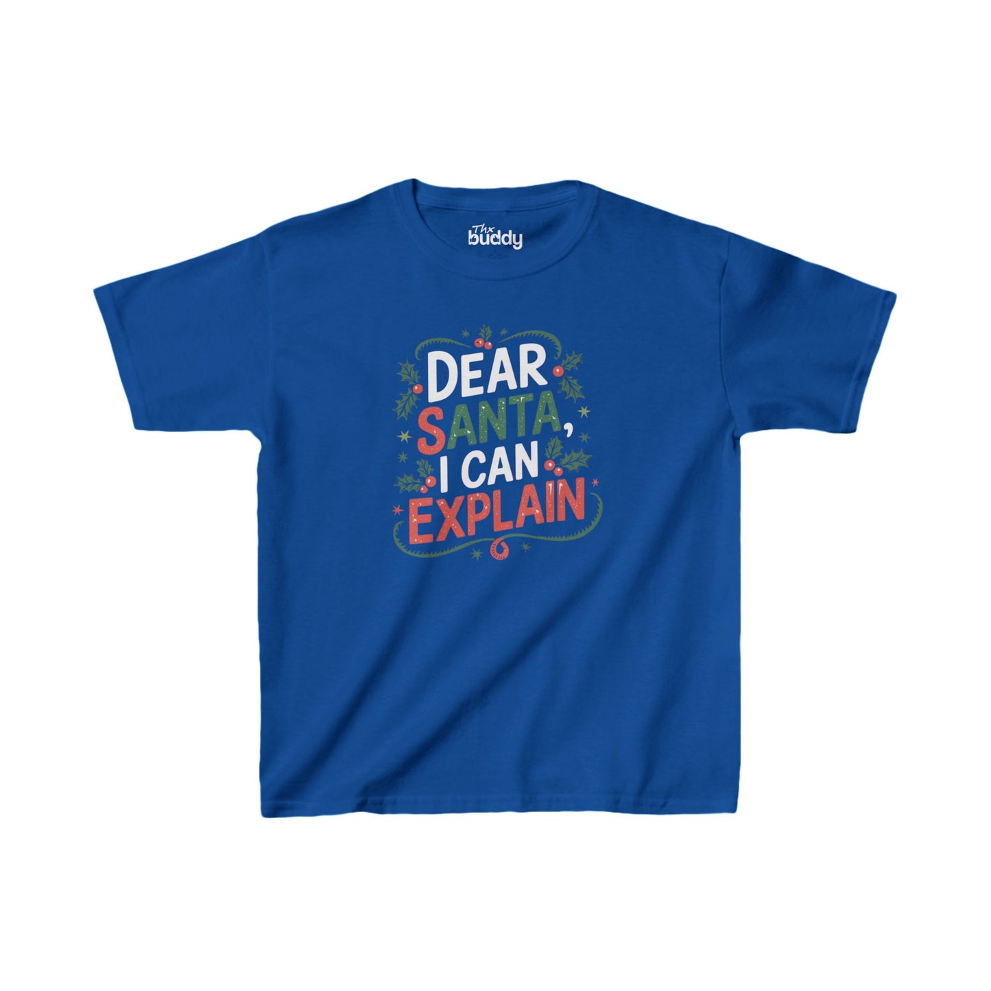 Dear Santa, I Can Explain Kids/Teen T-shirt