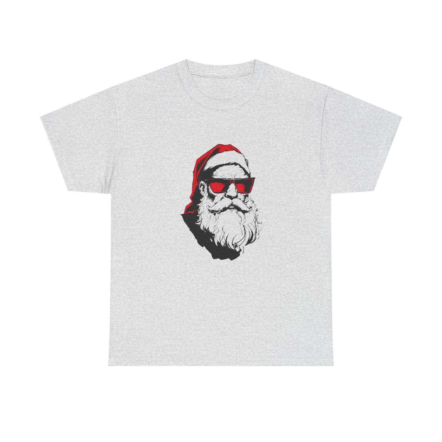 Badass Santa Adult T-shirt