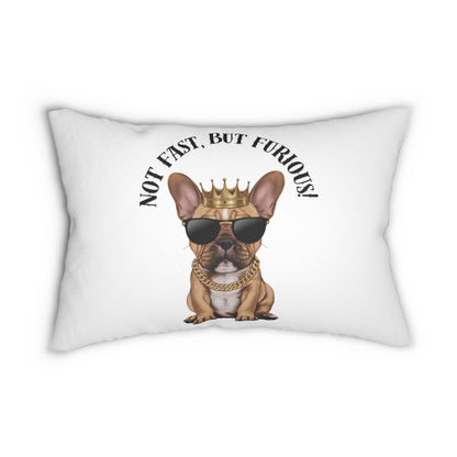 Not Fast, But Furious! Pillow