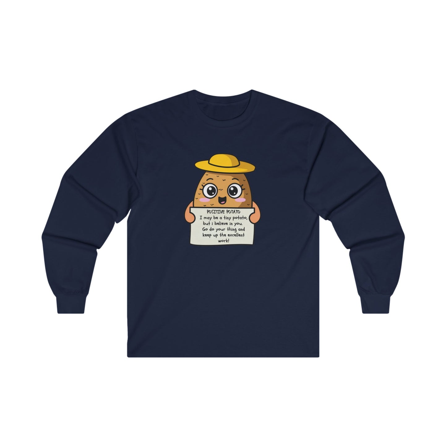Positive Potato Adult Long Sleeve T-shirt