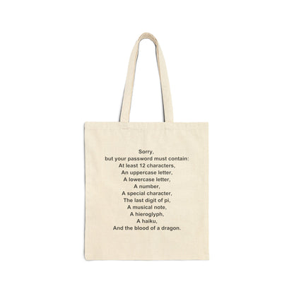 Password Quest Bag