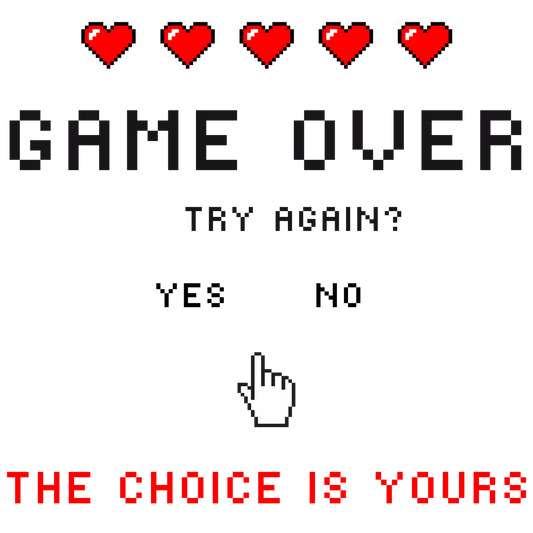 GAME OVER Adult T-shirt