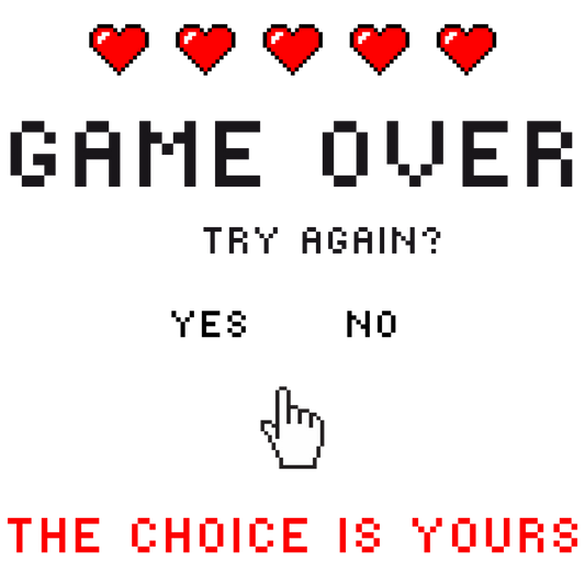 GAME OVER Kids/Teen T-shirt