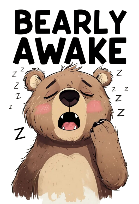 Bearly Awake Toddler Long Sleeve T-shirt