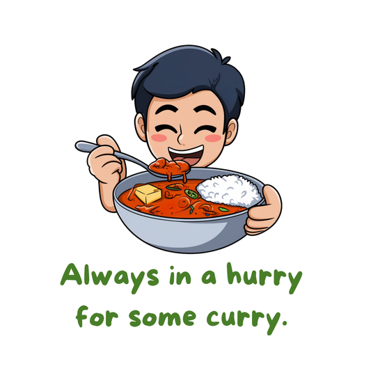 Always In A Hurry For Some Curry Toddler T-shirt