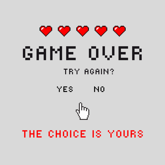 GAME OVER Kids/Teen Hoodie