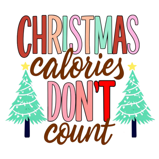 Christmas Calories don't count Adult T-shirt