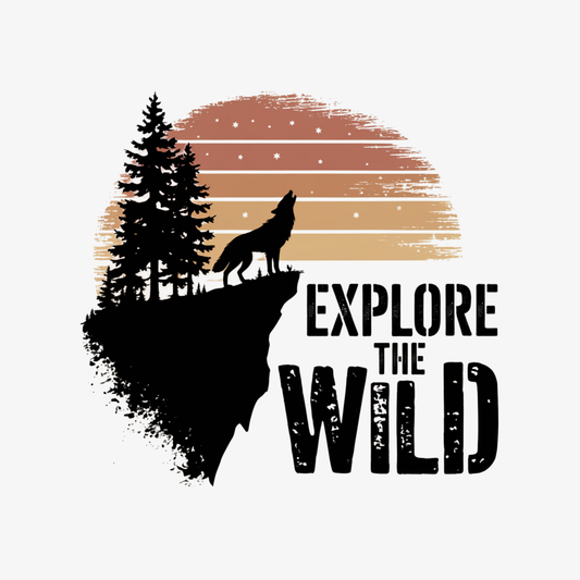 Explore The Wild Adult T-shirt