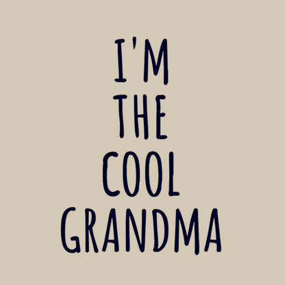 I'm The Cool Grandma Adult T-shirt