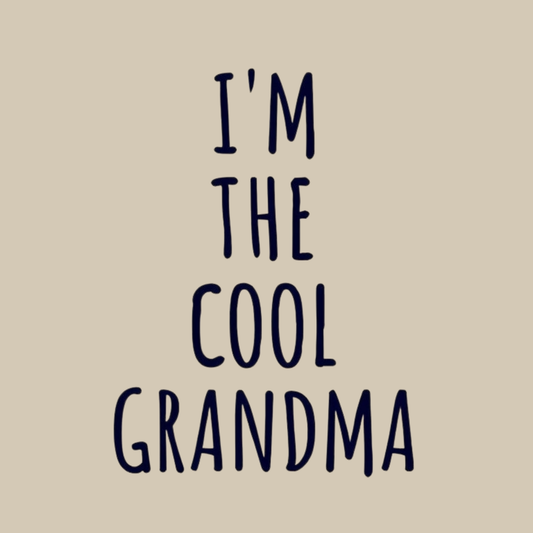 I'm The Cool Grandma Adult T-shirt