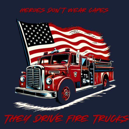 Firemen Pride Adult T-shirt
