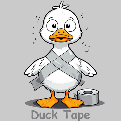 Duck Tape Adult T-shirt
