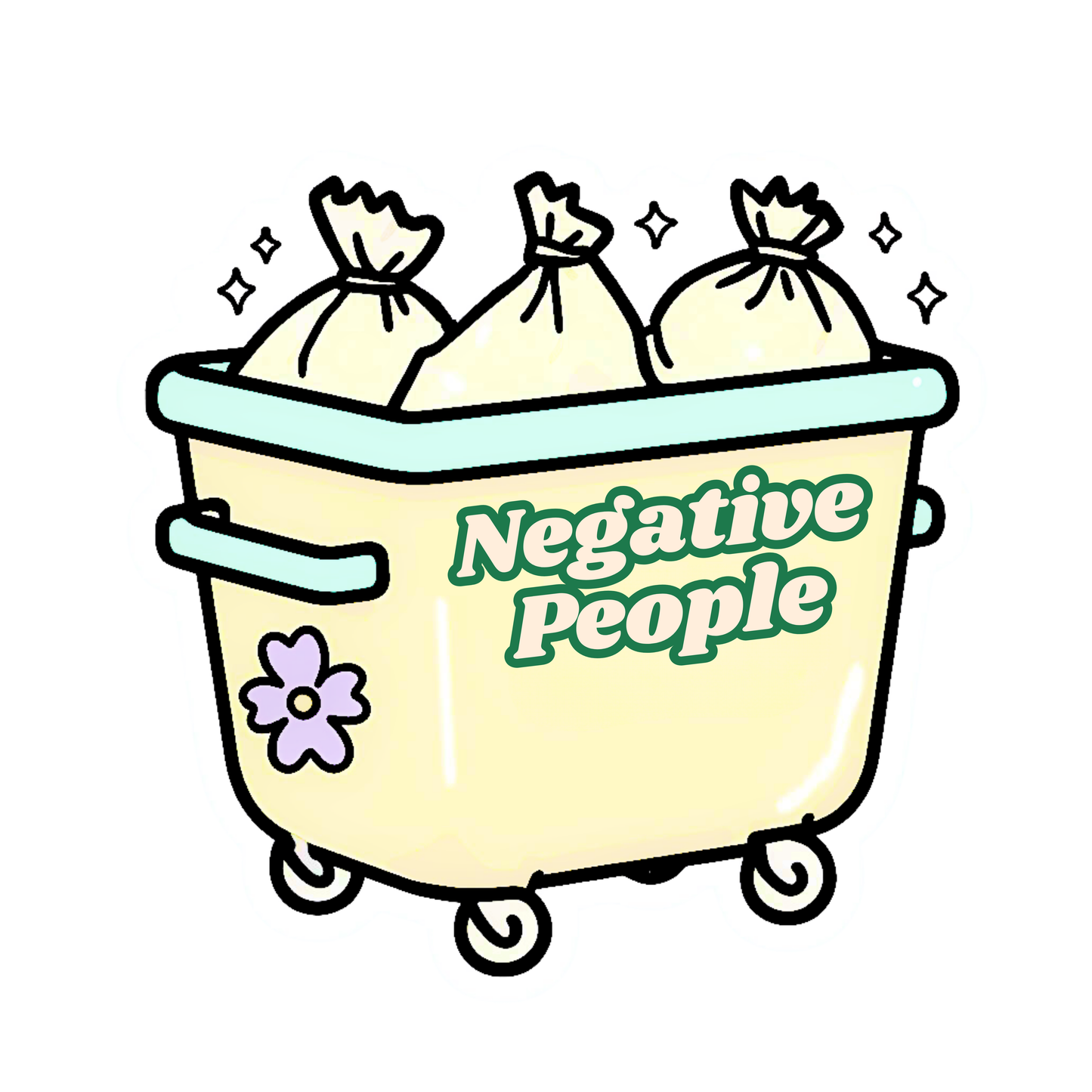Negative People Adult T-shirt