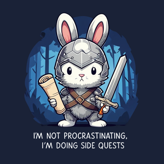 I'm Not Procrastinating, I'm Doing Side Quests Adult T-shirt
