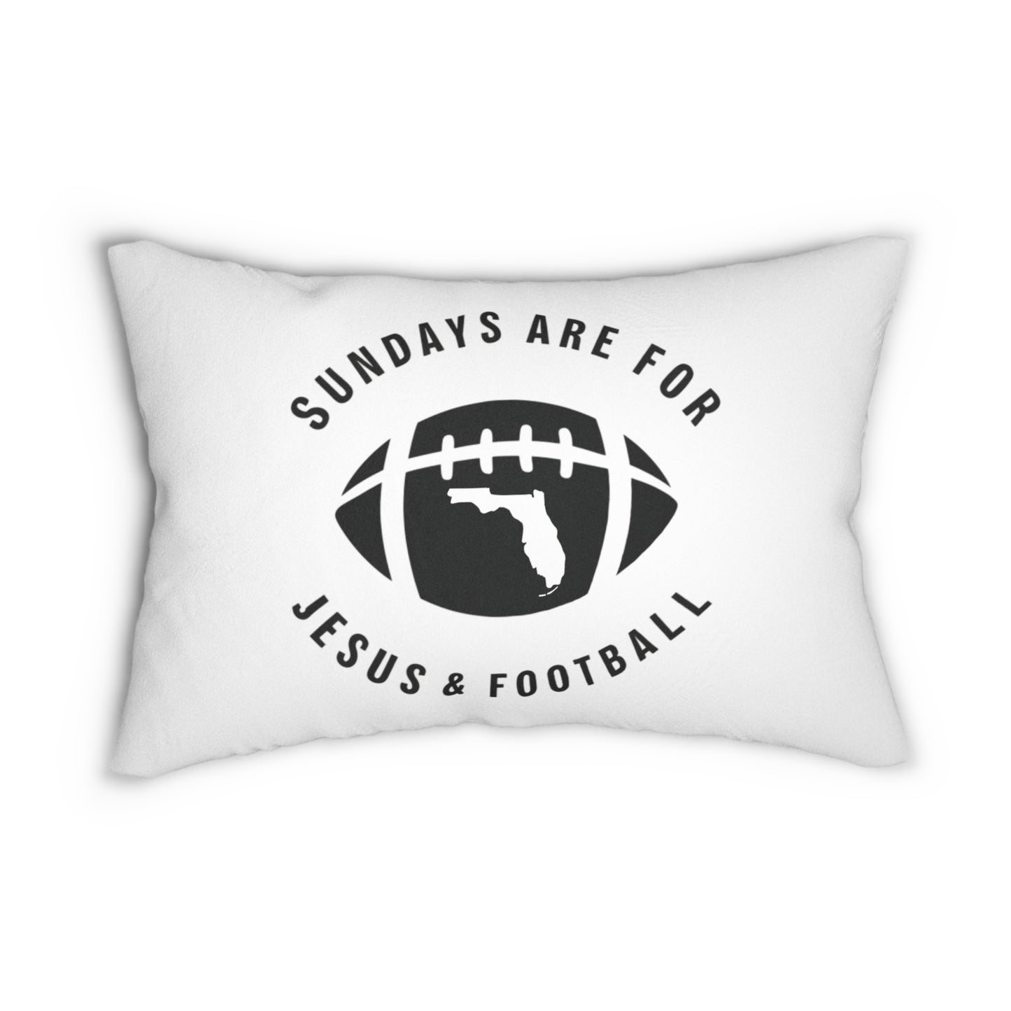 Sundays Are For Jesus And Football Florida Pillow