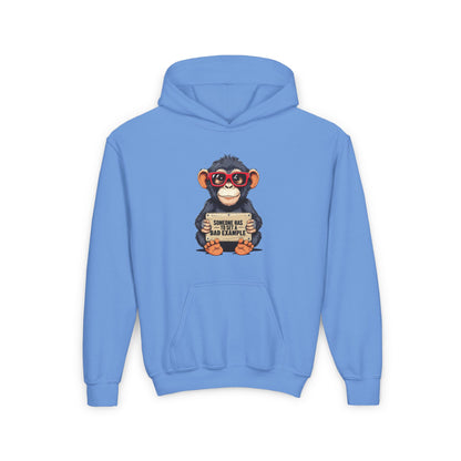 Someone Has to Set a Bad Example Kids/Teen Hoodie