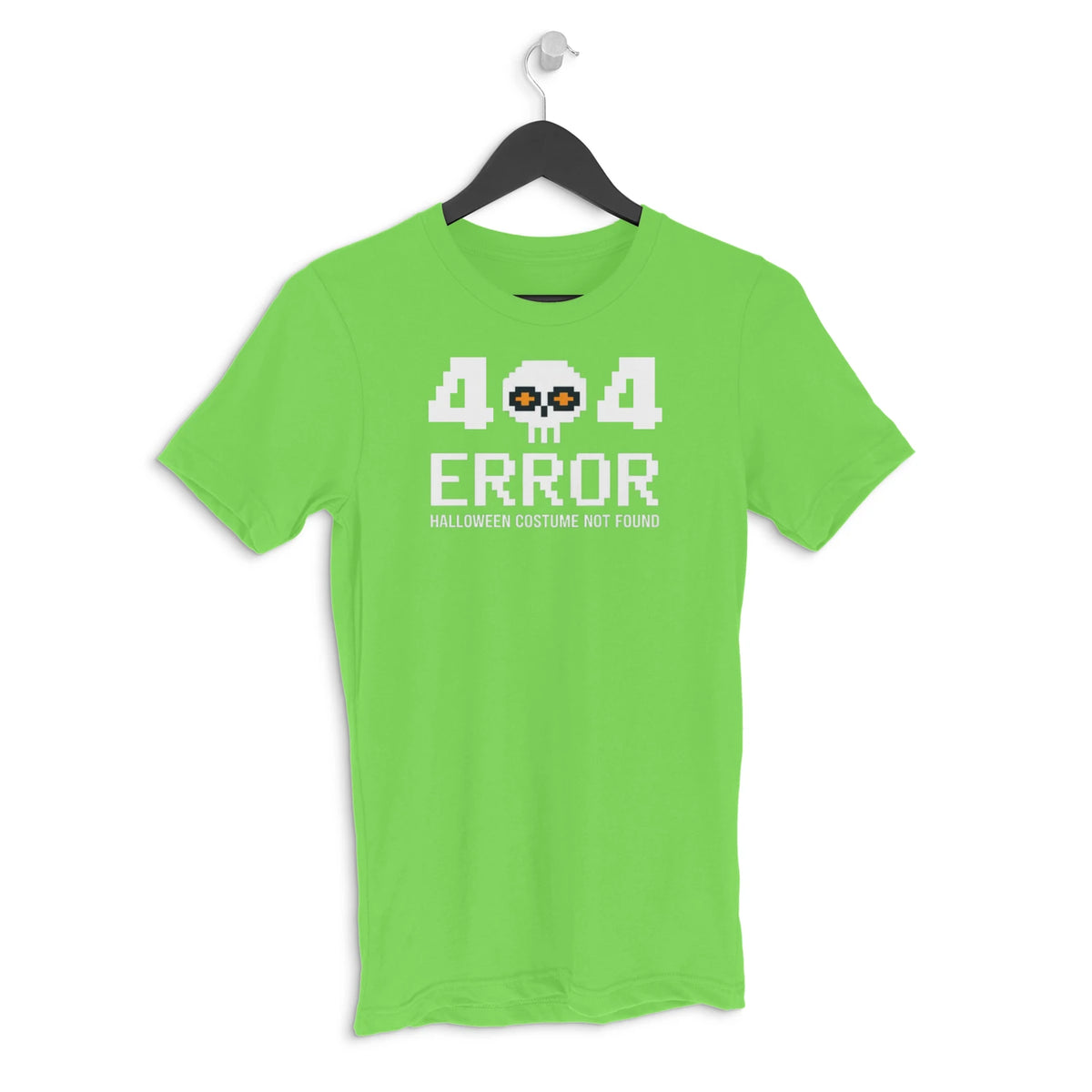 Error 404: Halloween Costume Not Found Men's Graphic T-shirt - Liril Green